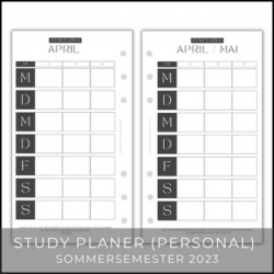 Personal Study Planer
